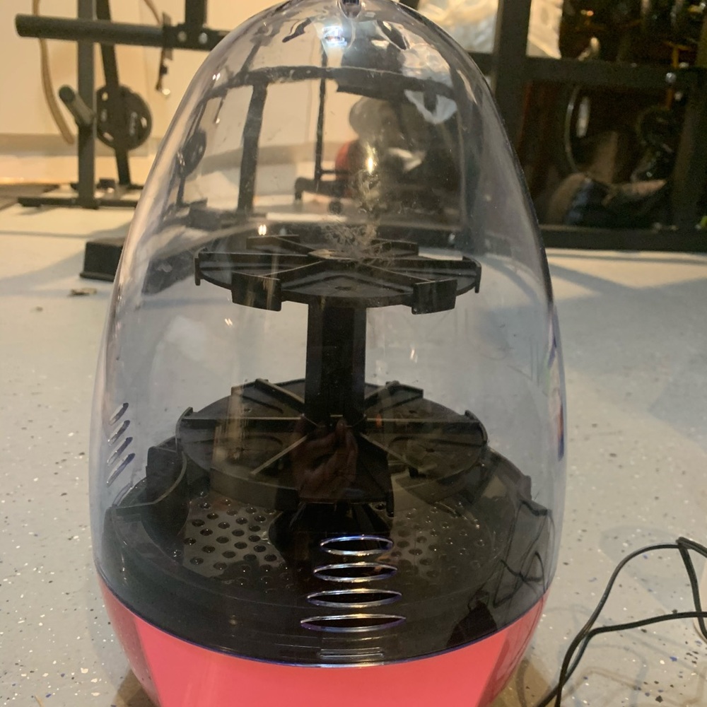 Pink Lilumia Brush Cleaner Electronic